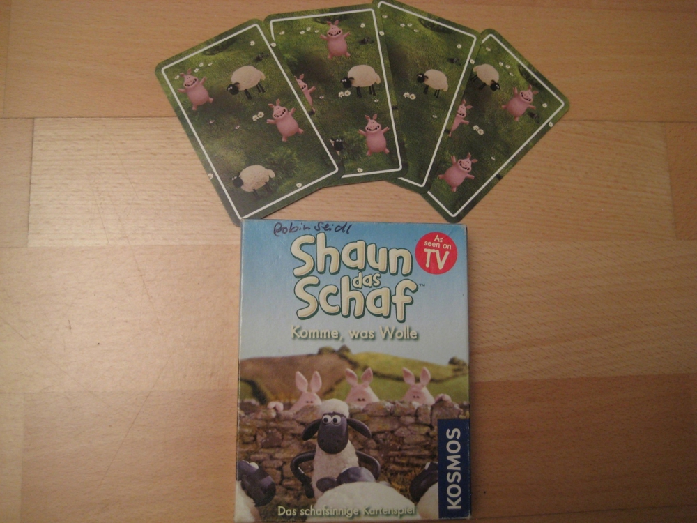Kartenspiel: Shaun das Schaf