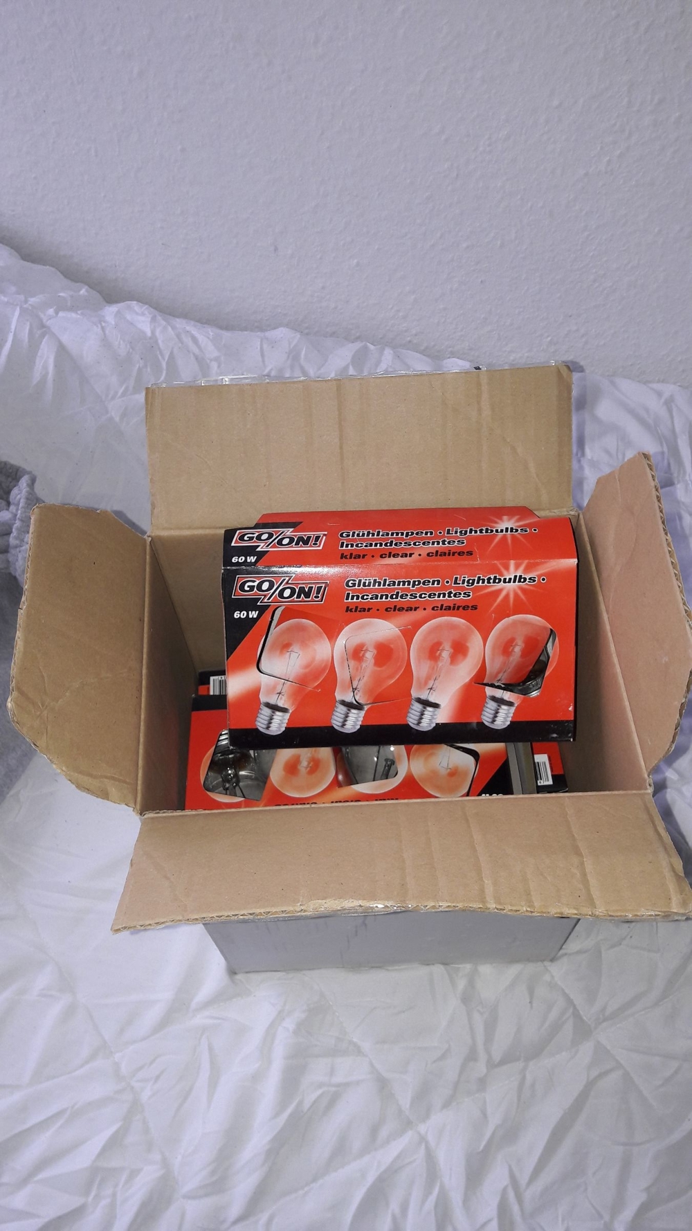 GO/ON Glühlampen/Birnen