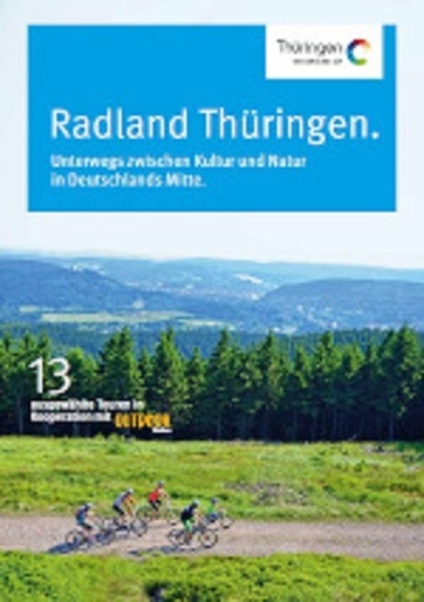 Thüringen, Radtouen Broschüre zu verschenken