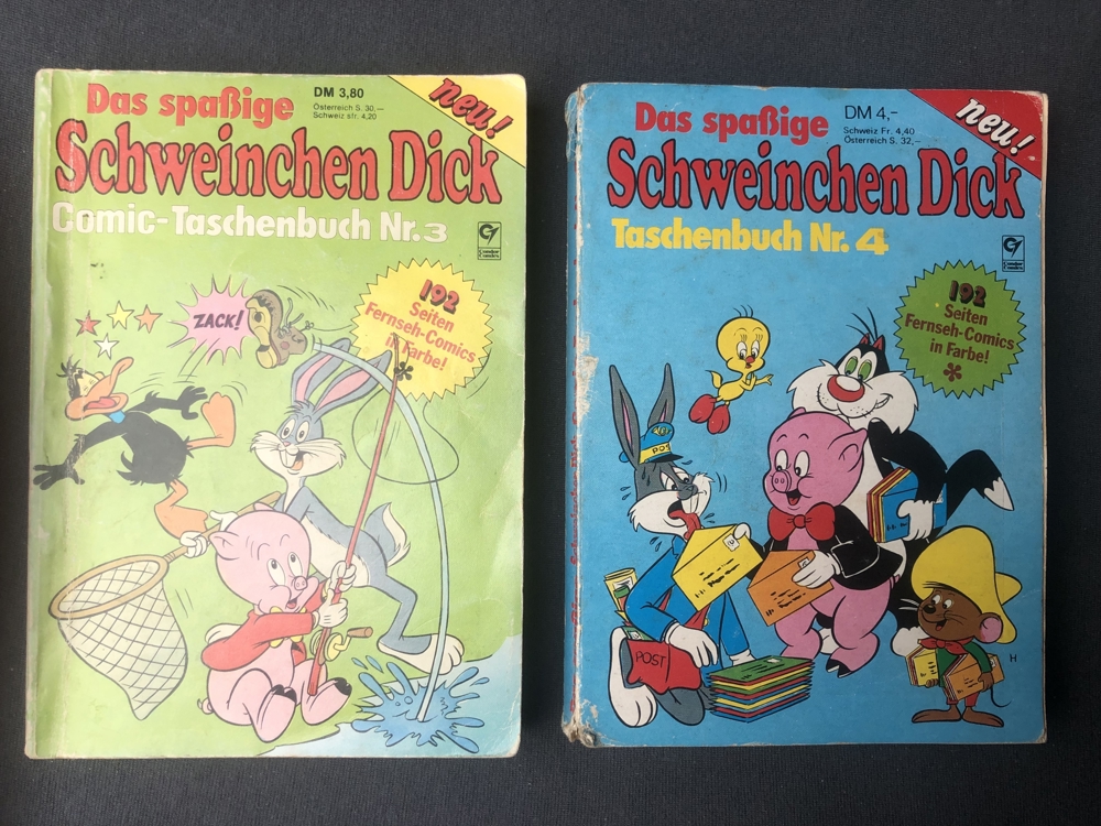Das spaßige Schweinchen Dick - Comic-Taschenbuch 70er Jahre