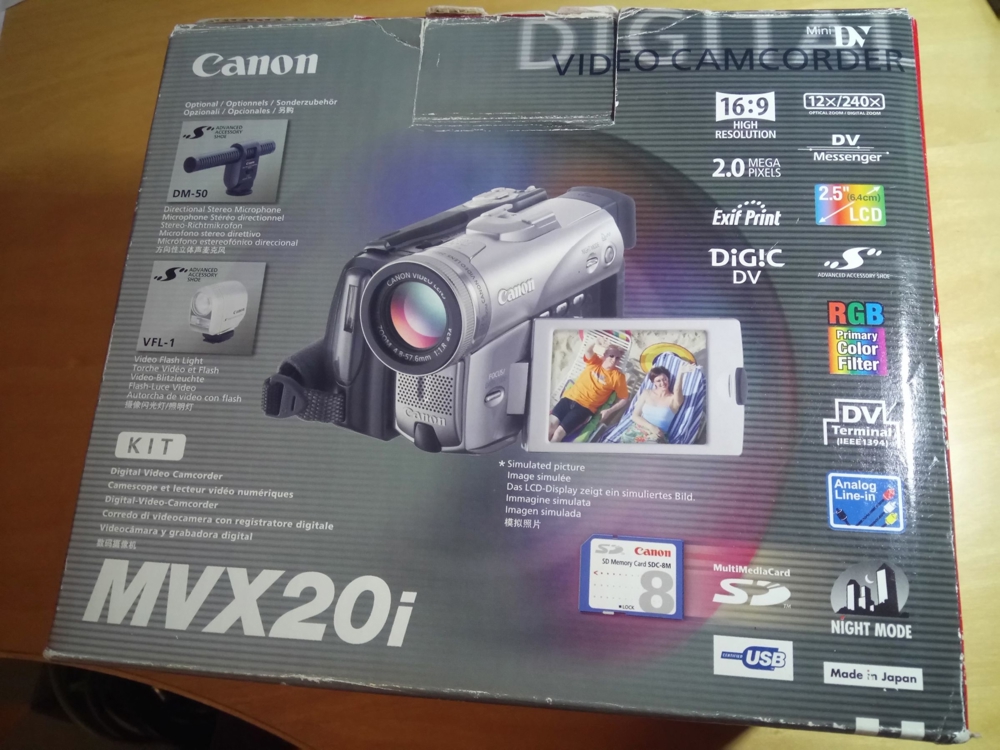 Canon Digital-Video-Camcorder 20VX 20i E