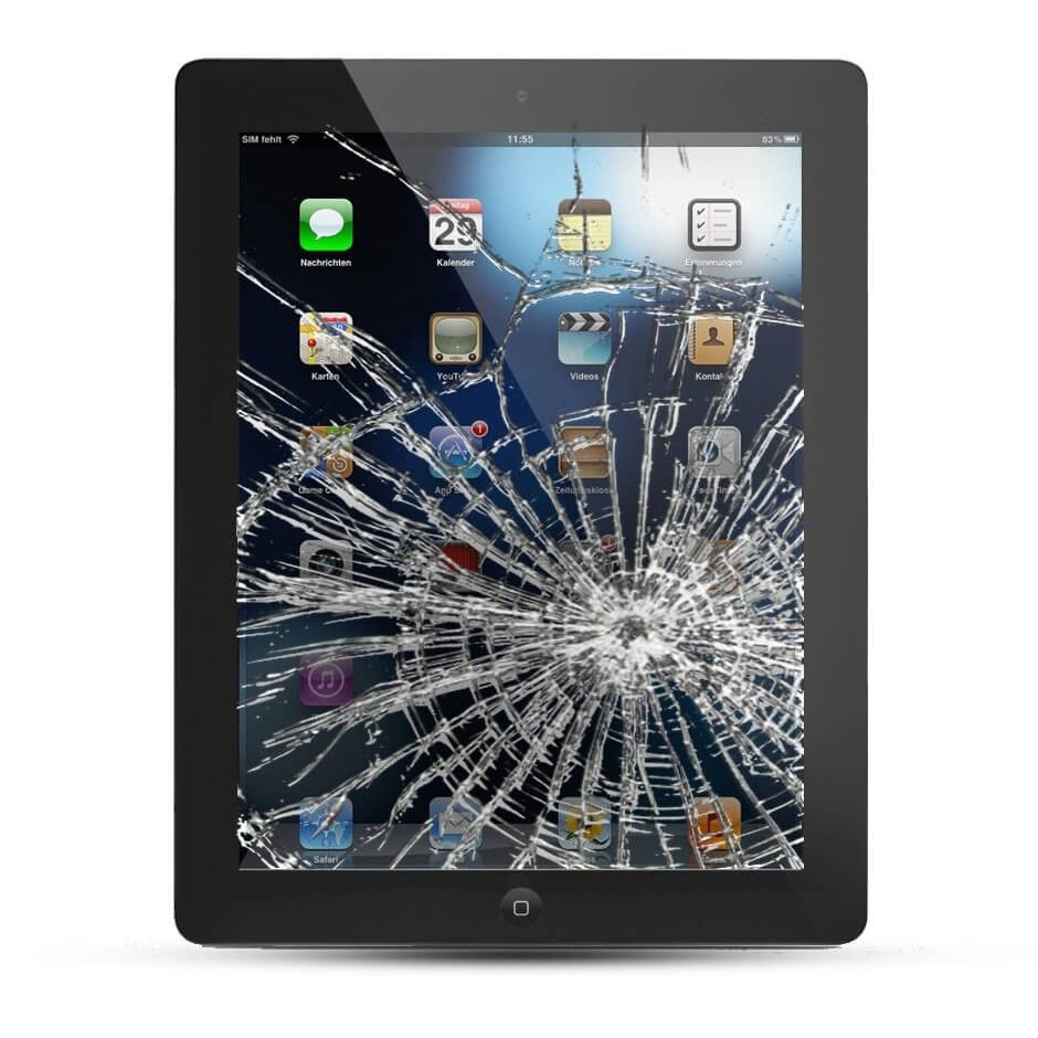 iPad 2 / 3 / 4 /Air 1 EXPRESS Reparatur in Heidelberg für Display / Touchscreen / Glas