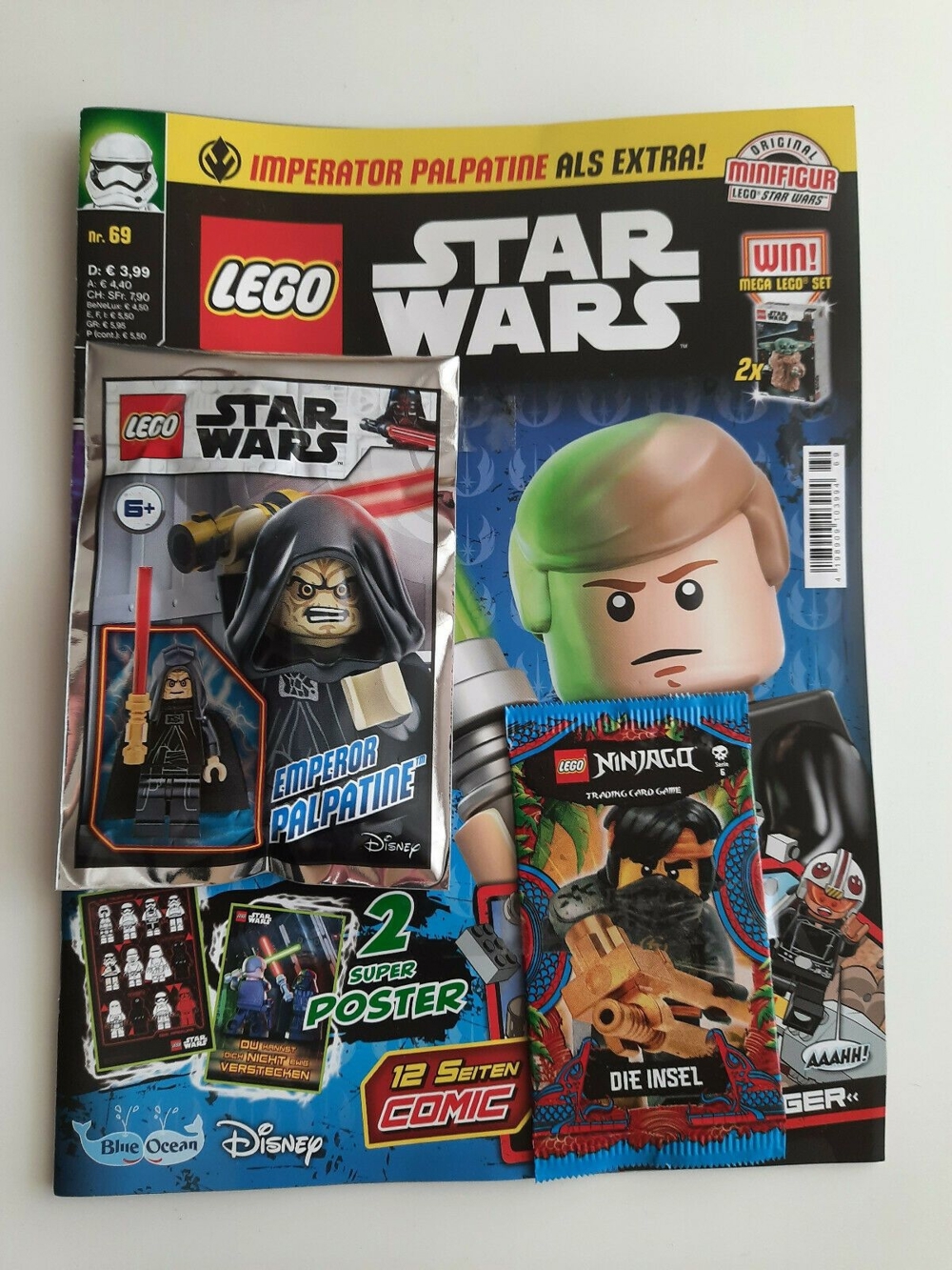 Lego star wars magazin 2021 69 imperator emperor palpatine minifigur neu new ovp