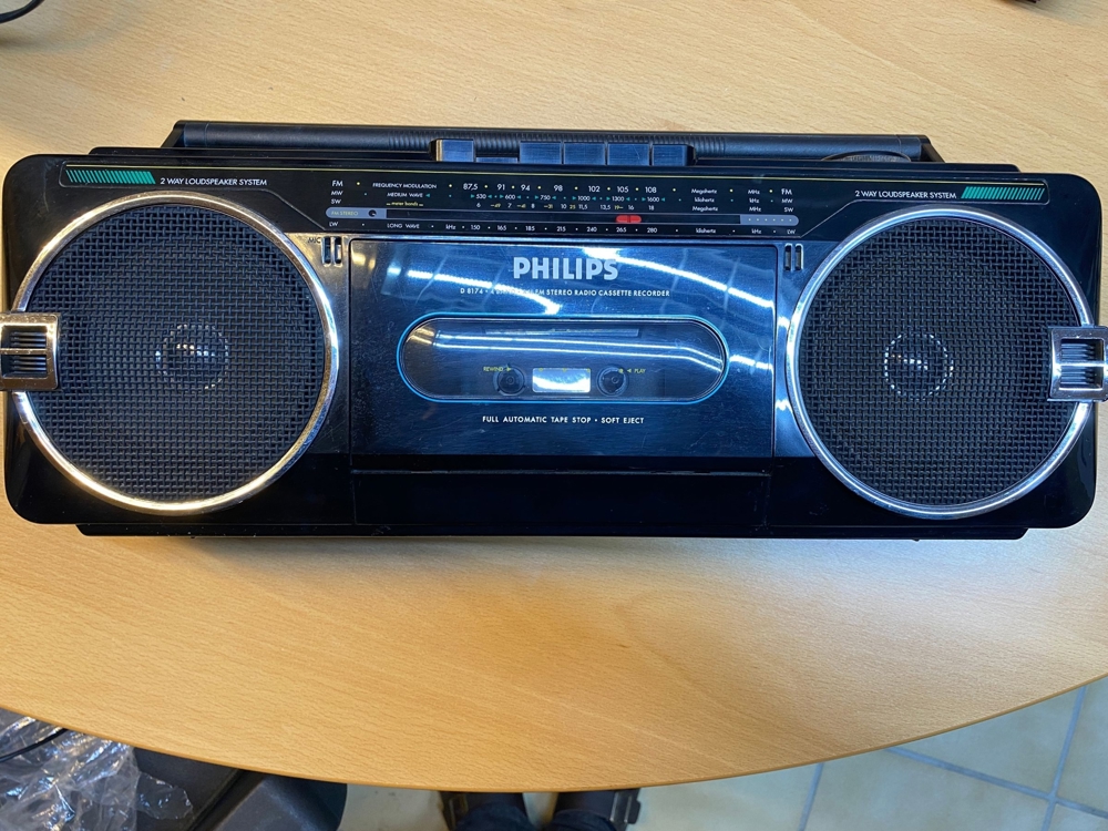 Radiorekorder Philips D8174/00, guter Zustand