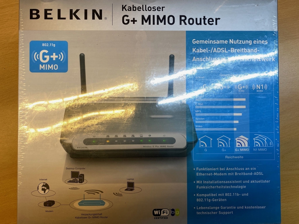 BELKIN G+ Mimo Router, neu und ovp