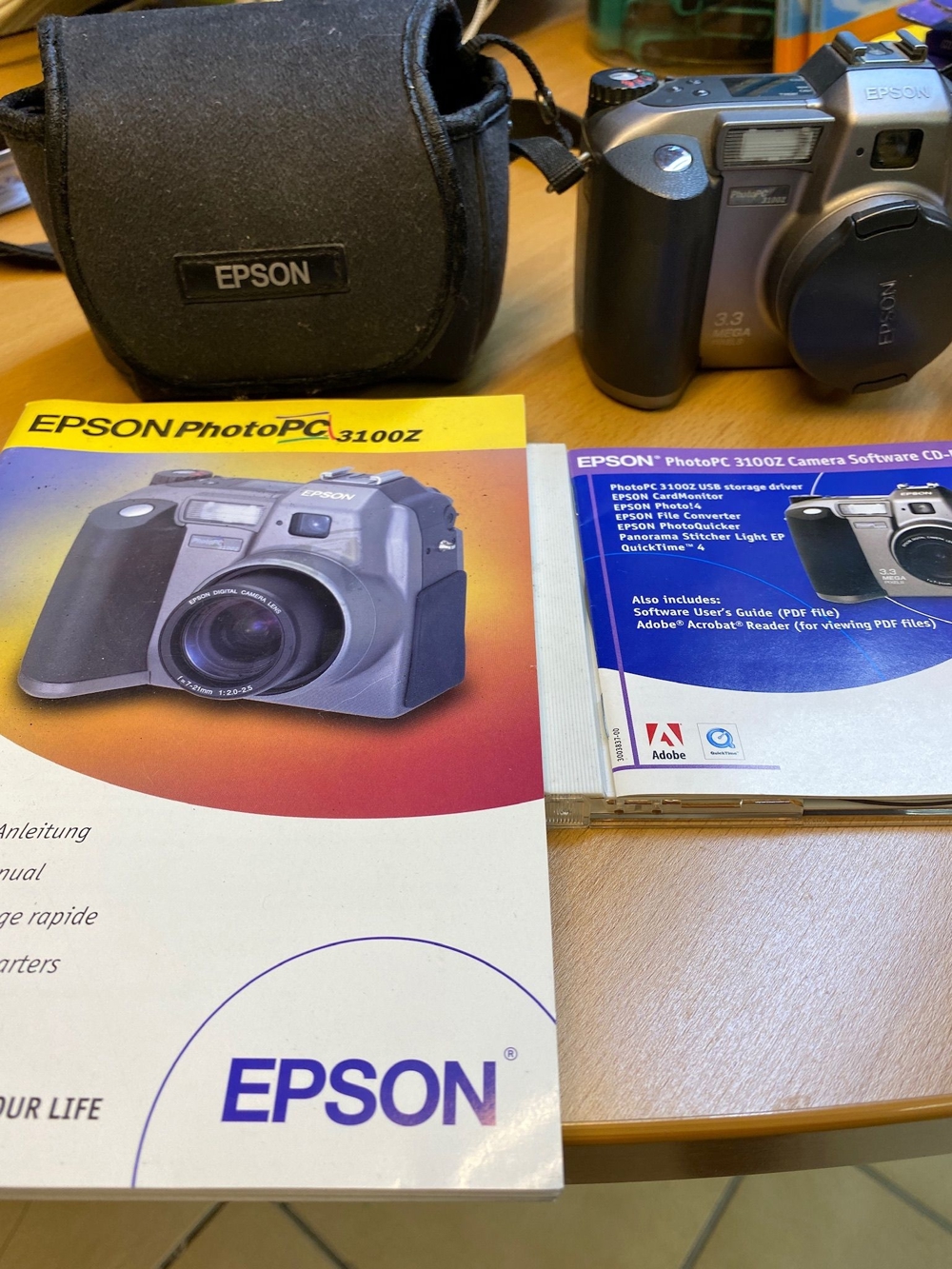 Digitalkamera EPSON Photo PC 3100Z, gebraucht