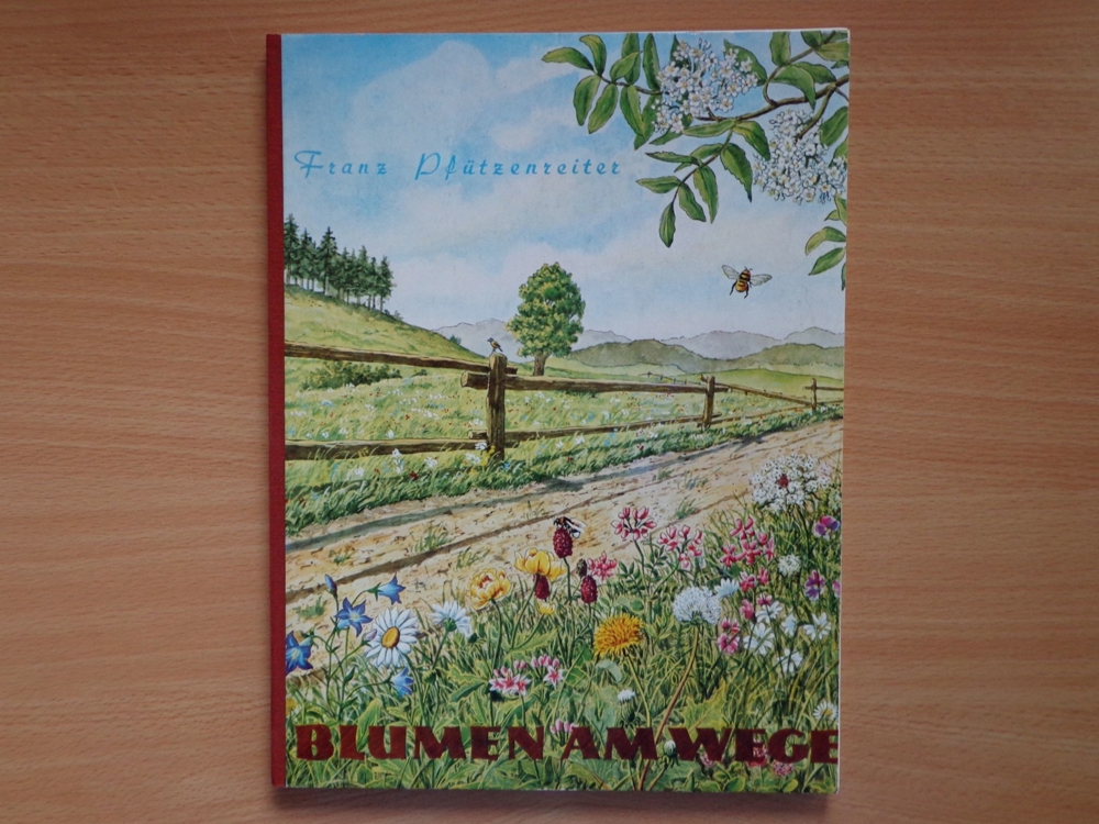 Sammelbilder-Album "Blumen am Wege", mit allen Bildern (noch lose !!!), HERBA-Verlag, Neuzustand !!!