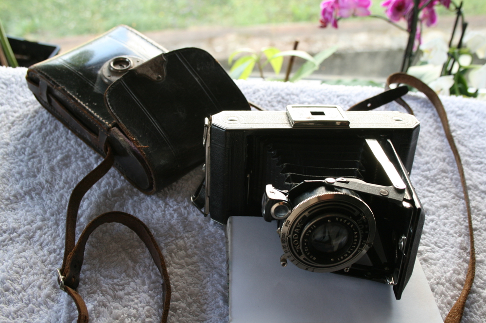 Alte Klappkamera Kodak Vollenda 620