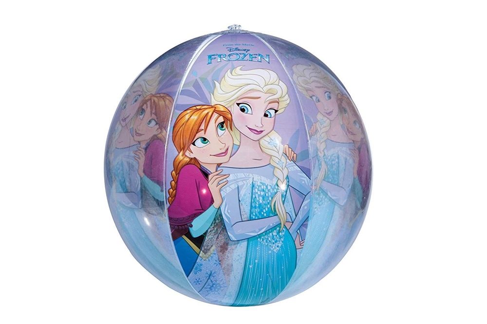 Disney Frozen Die Eiskönigin Wasserball, Strandball, aufblasbar, Mädchen, Blau