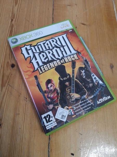 XBOX 360 Guitar Hero III: Legends of Rock mit Anleitung in OVP