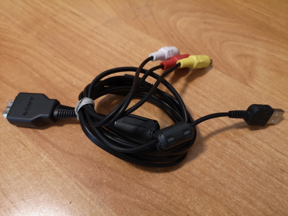 Original Sony Cybersh0t DSC-N2 Type2 AV + USB Anschlusskabel JEM E229586