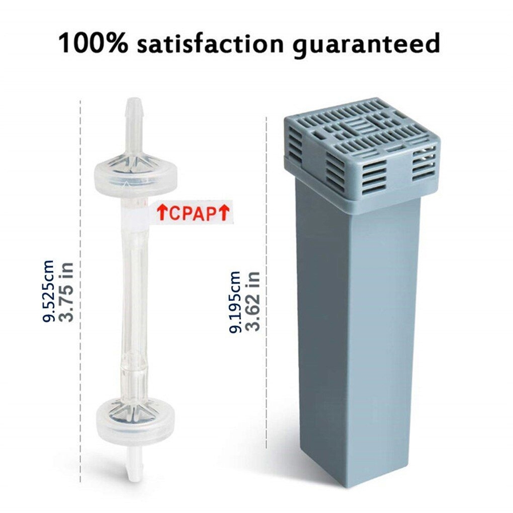 3 CPAP Cartridge Kohle Filter Ersatz Kit für SoClean 2 Filter, Rückschlag Ventil