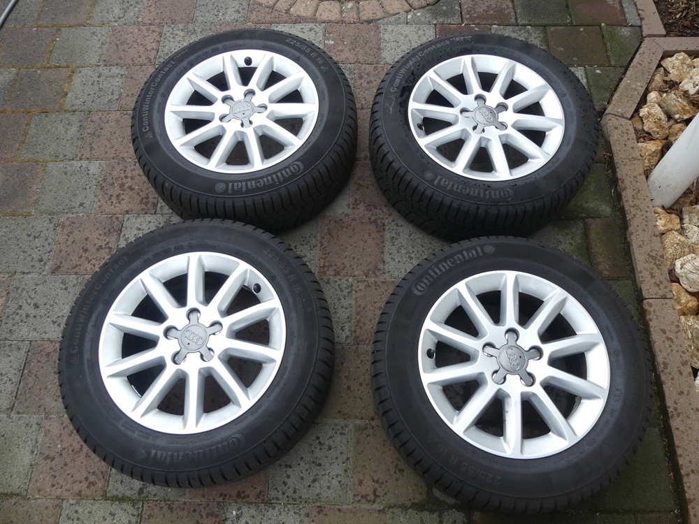 225 55 R16 95H Winter Komplettrad für Audi