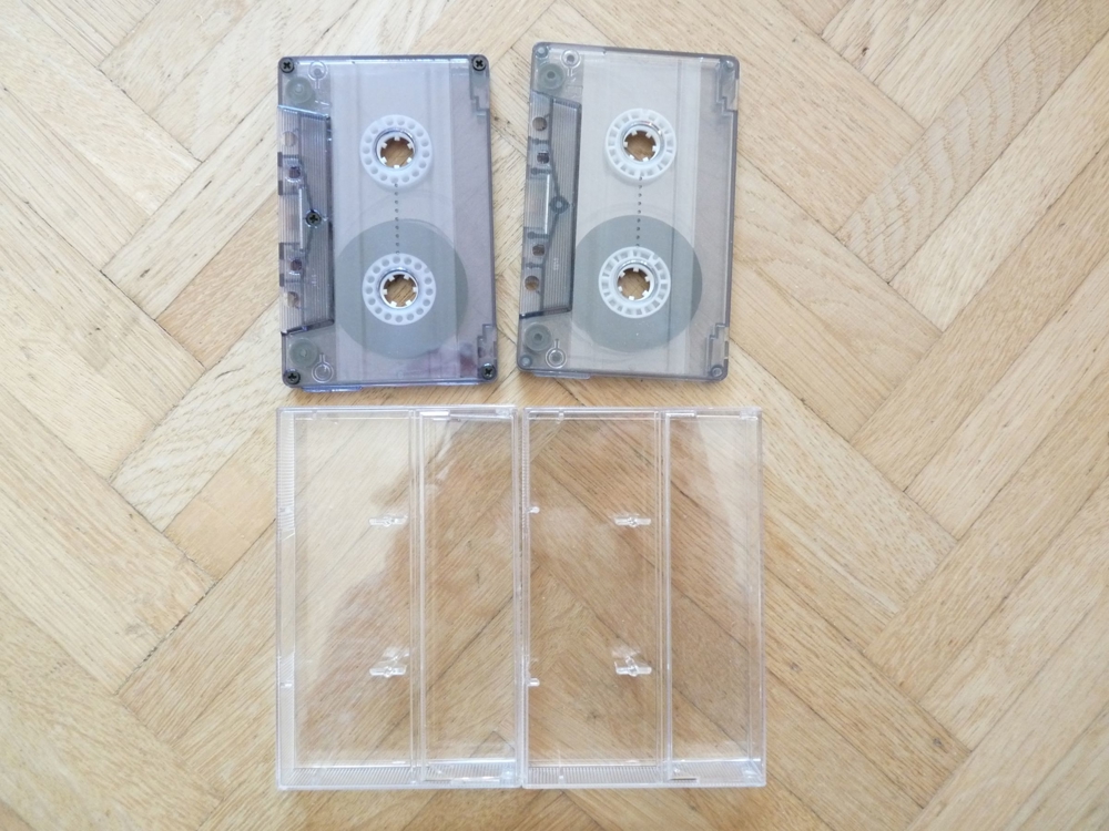 Audio-Kassetten, MC-Cassetten unbespielt MC-Super Chrom Kassetten