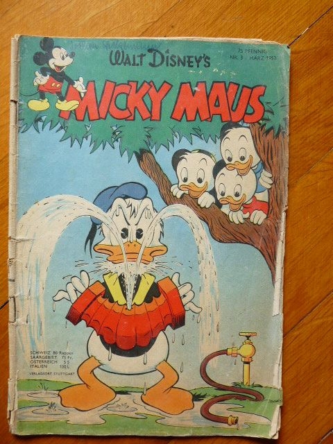 Walt Disney``s Micky Maus Nr. 3 März 1953 Original
