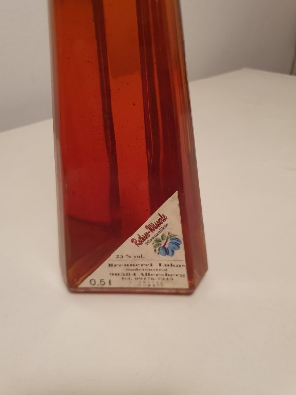 Pflaumenlikör Rothsee Wässerle 0,5 L Flasche