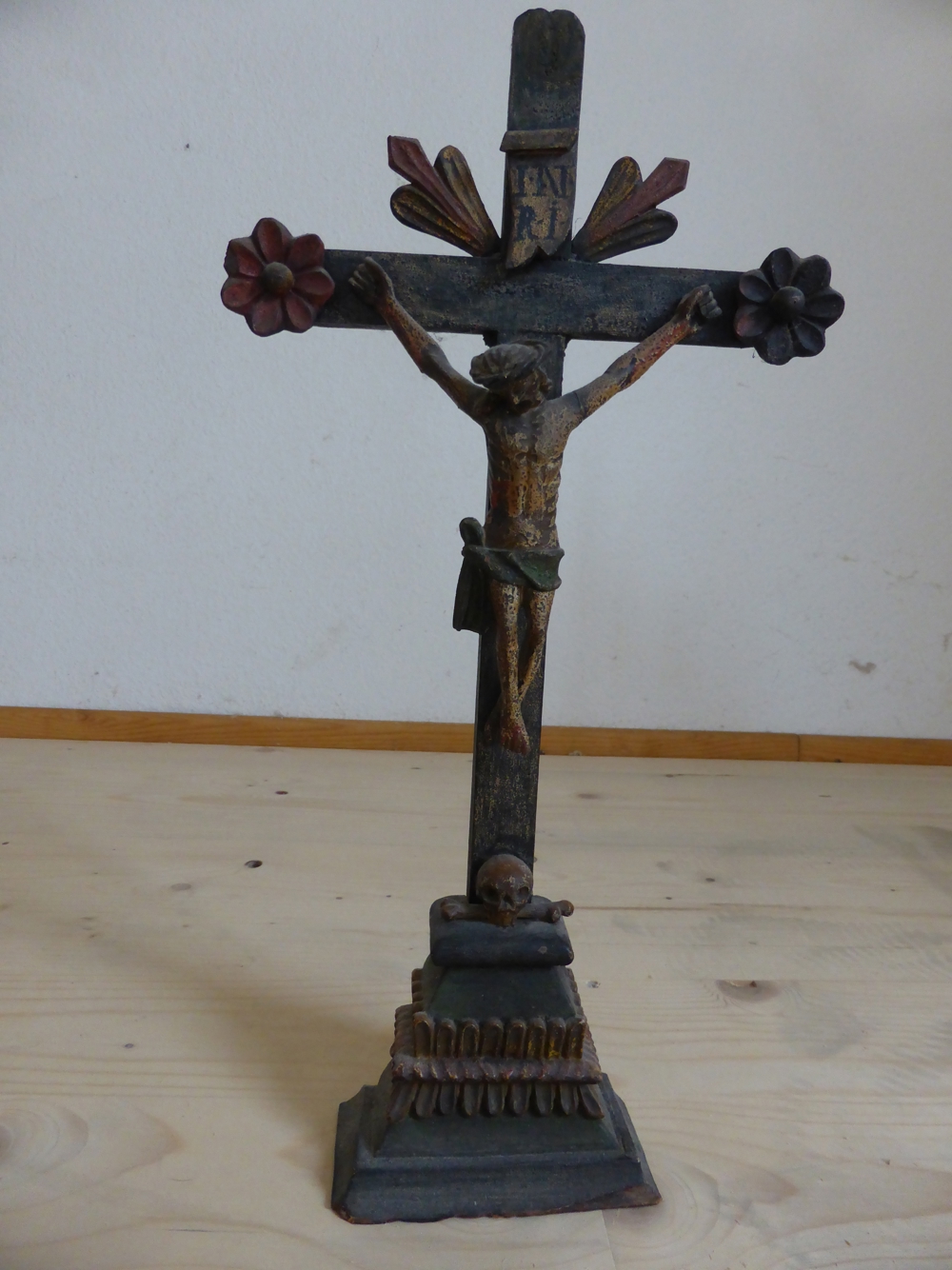 Kruzifix Kreuz Ende 18. Jahrhundert - Anfang 19. Jahrhundert