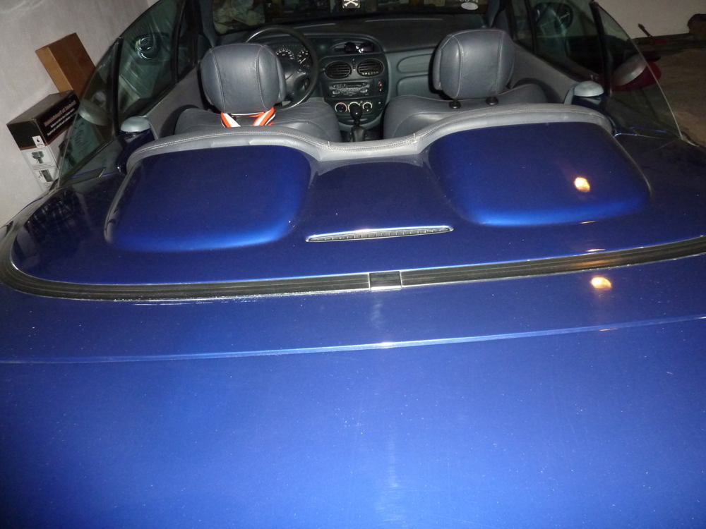 Kofferraumdeckel und Cabrioverdeckklappe Renault Megane Cabrio
