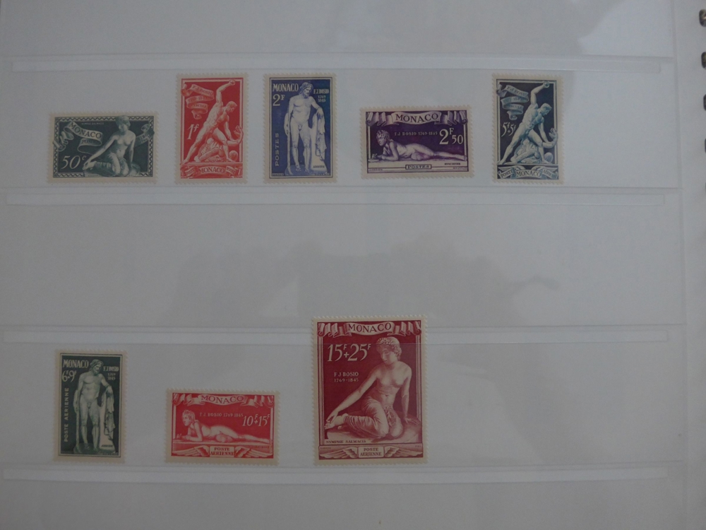 Briefmarken - Monaco 1948 - Francois-Joseph Bosio