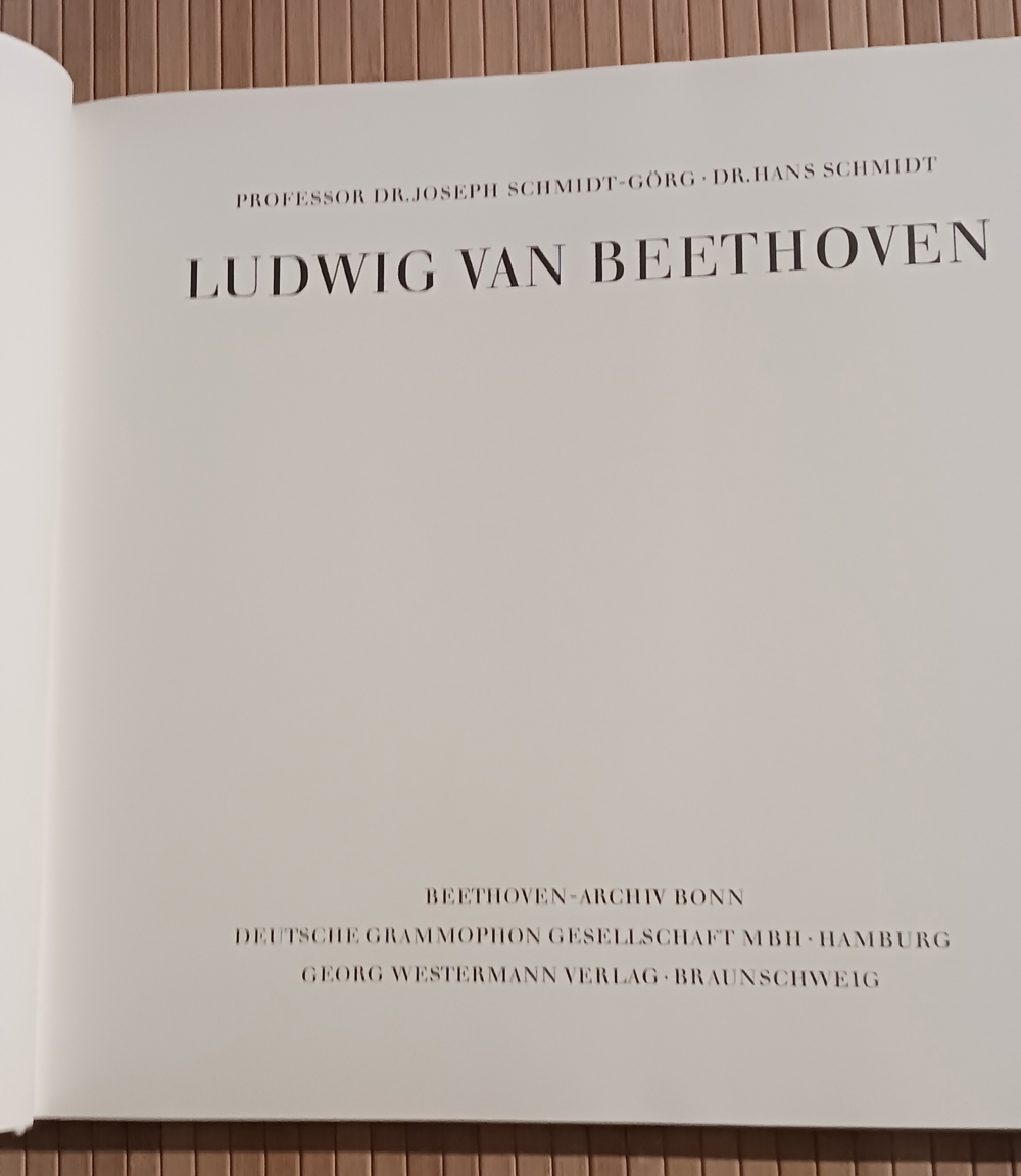 Ludwig van Beethoven - Buch -deutsche Ausgabe-