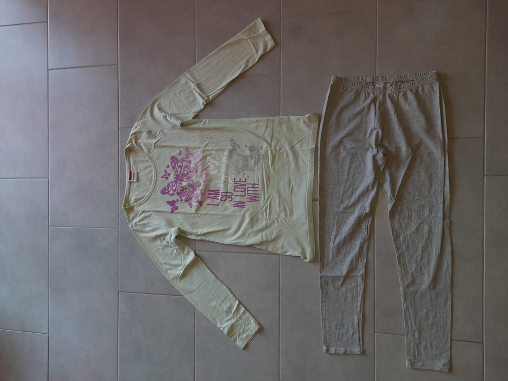 Mädchen-Schlafanzug von YIGGA zu verkaufen *Größe 182/188*