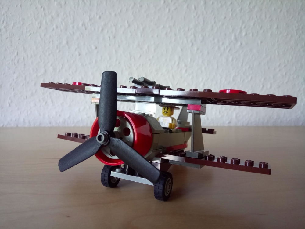 Lego - Orient Expedition Nr.7420 Doppeldeckerflugzeug