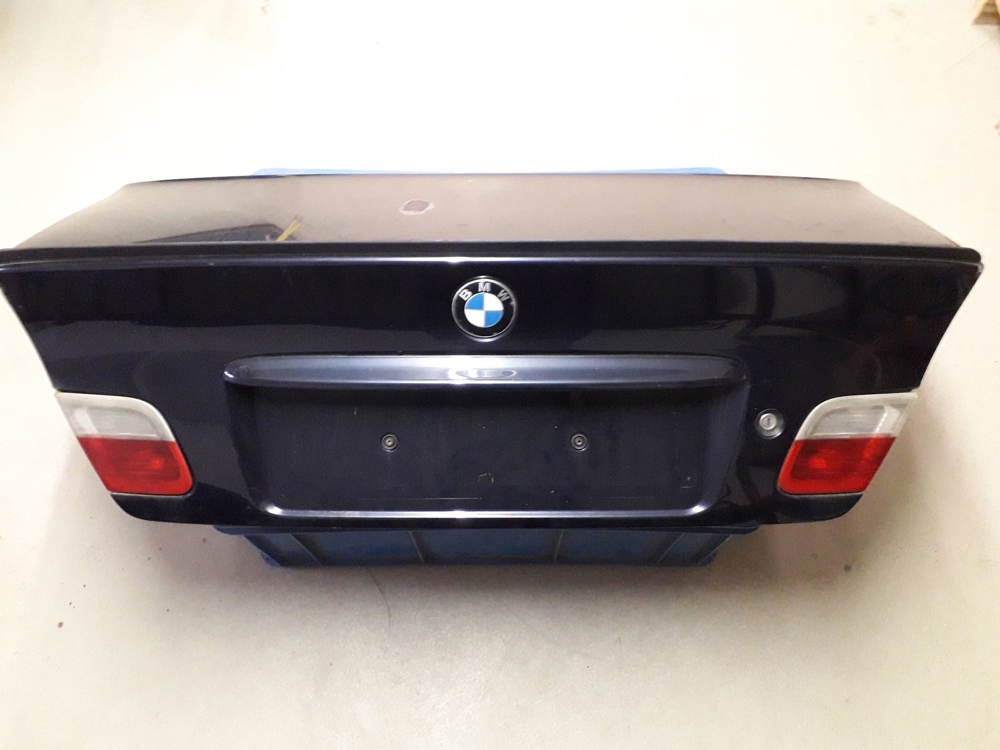 Original BMW Heckklappe orientblau metallic für Modell E46 330ci Bj. 2001 gebraucht