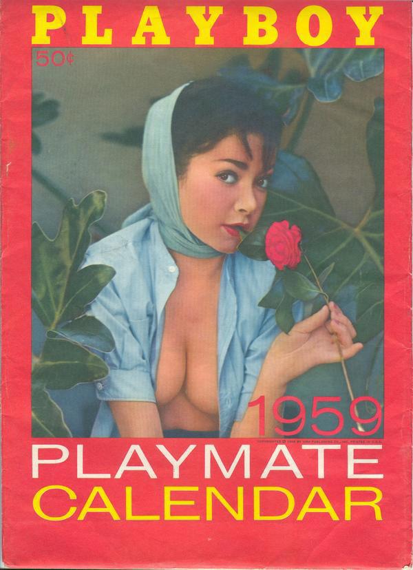 Playboykalender von `1959` Top-Zustand!
