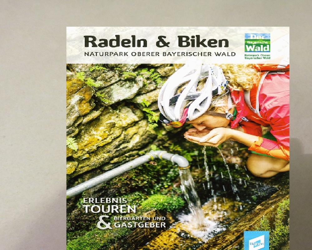 Bayrischer Wald Raderlebnistouren Zeitschrift zu verschenken