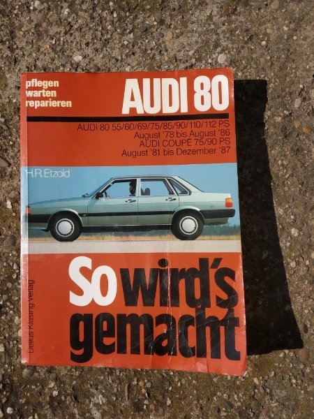 Audi 80 Reparaturbuch