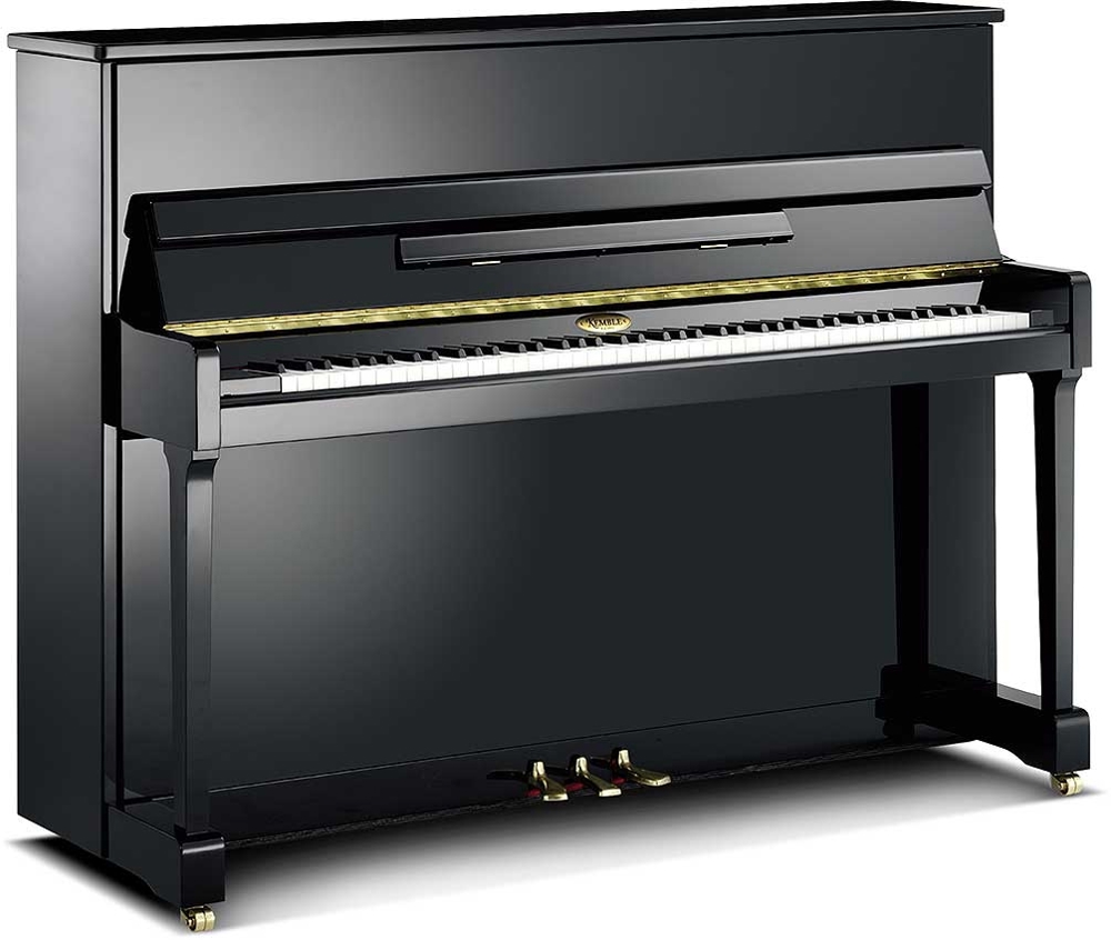 Klavier Kemble-Yamaha, 116 cm, schwarz poliert, NEU, 5 Jahre Garantie