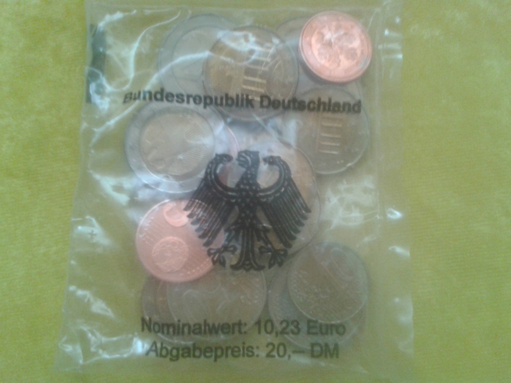 Deutschland BRD Euro Starterkit 2002 "D" Originalverpackt