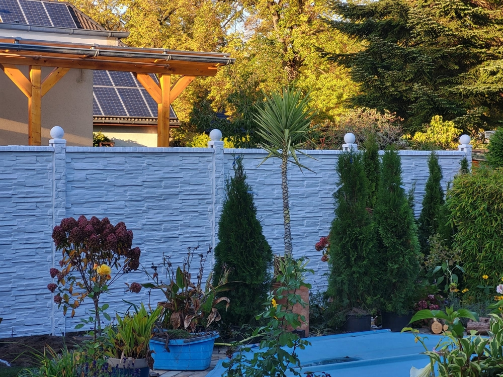 Betonzäune Zaun Sichtschutz Gartenzaun Moderne Betonzaun in Hildesheim