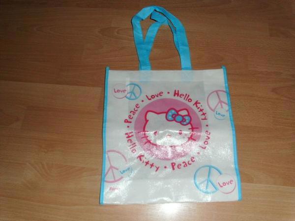 Tasche von Sanrio, mit Hello Kitty, weiß mit Motiv, NEU