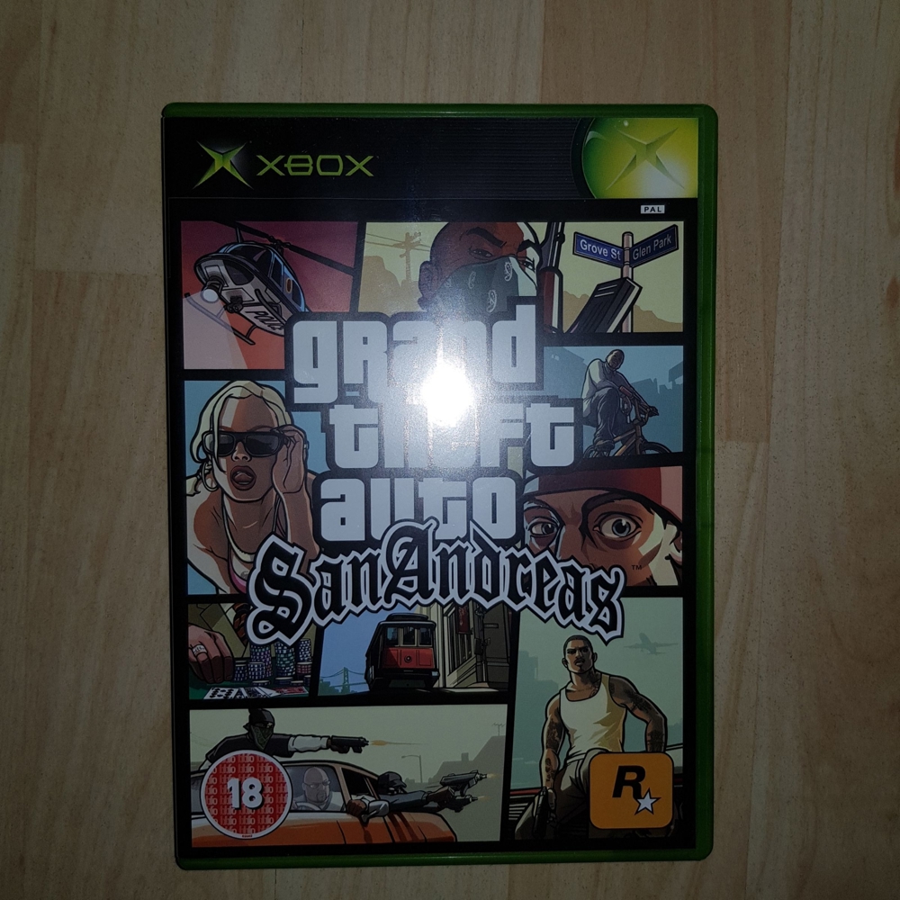 Grand Theft Auto: San Andreas (XBOX) UK Import