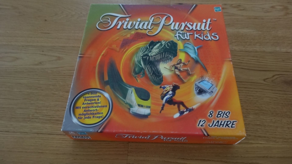 Trivial Pursuit, Kids, Hasbro Wissensspiel Fragespiel Brettspiel