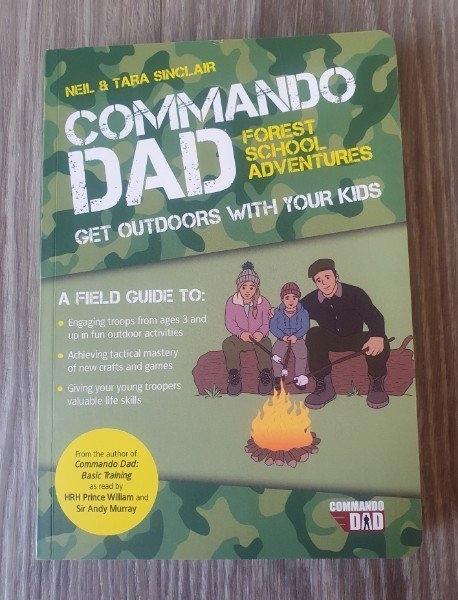 Buch "Commando Dad - Forest School Adventures" (Englisch)