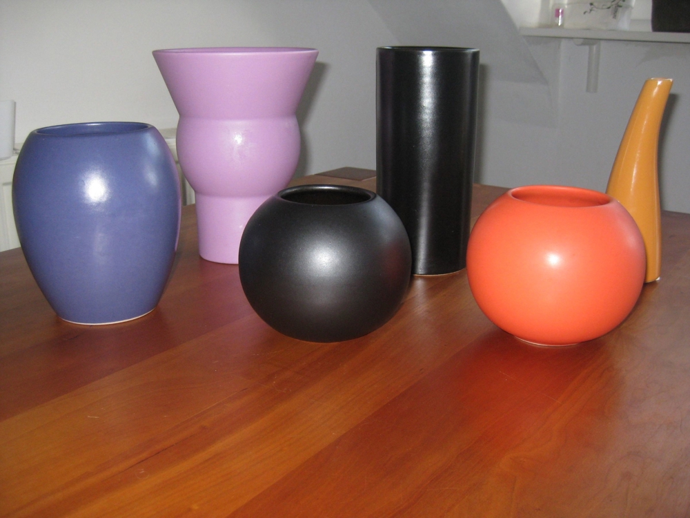 Vasen, verschiedene Designs von ASA