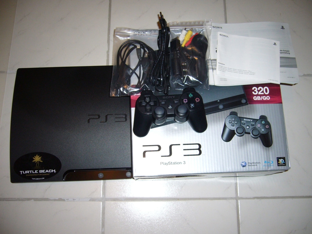 Playstation 3 PS3 Slim 320 GB