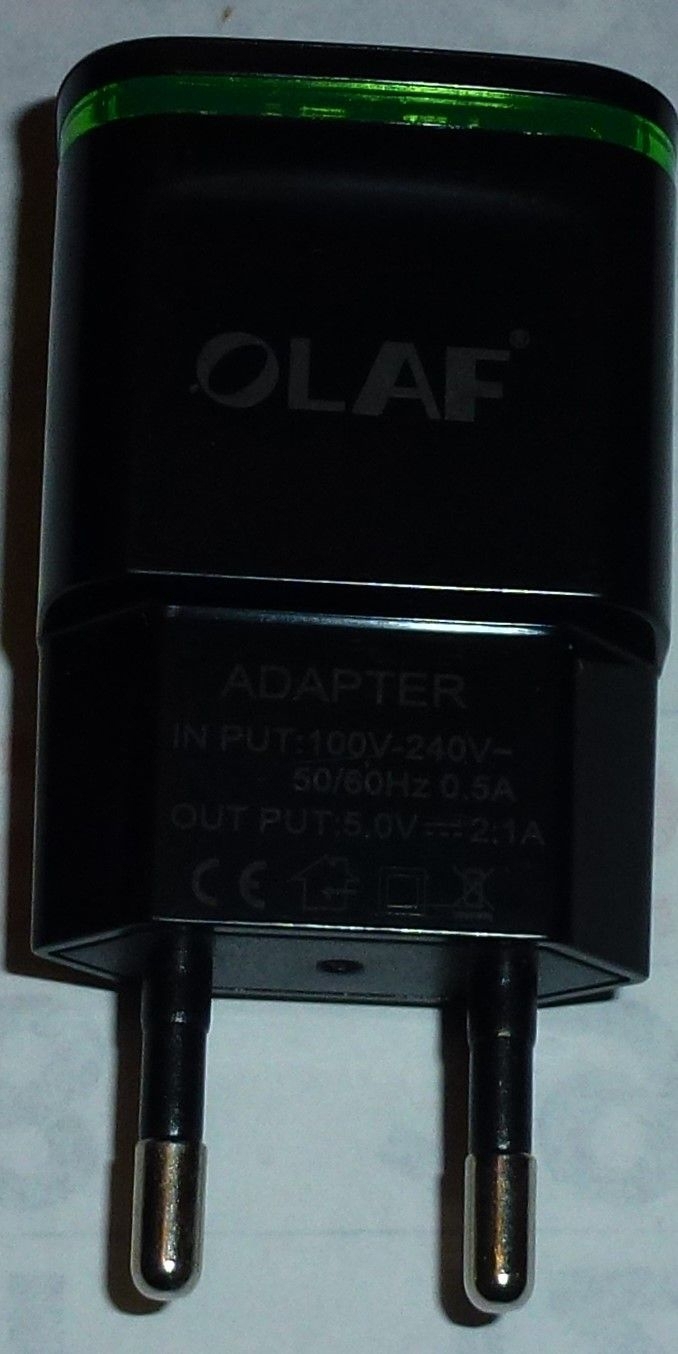 Ladegerät Stecker 2x USB-Port 5V-2A-1A