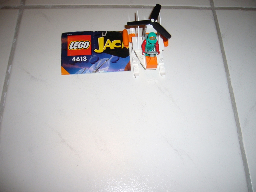 Lego Jack Stone 4613 Hubschrauber