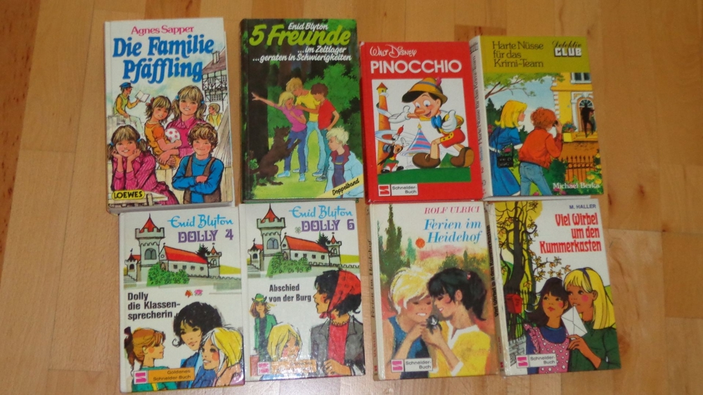 Kinder - und Jugendbücher aus den 50er, 60er 70er, 80er Jahren, je