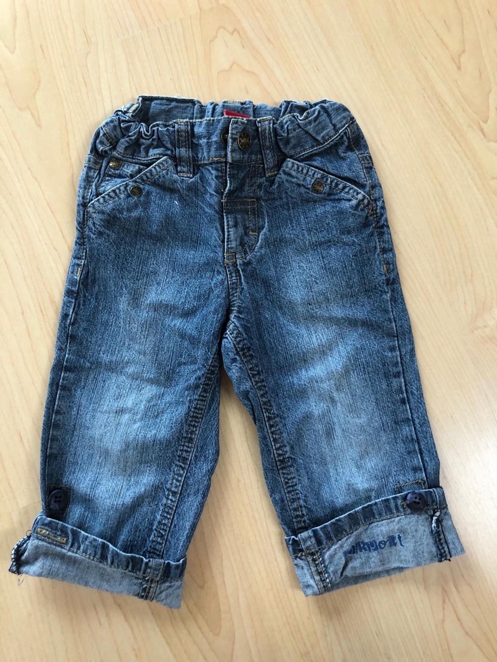Coole Jeans zum hochkrempeln - Jungs - Gr. 86 - Noname - Sehr gut