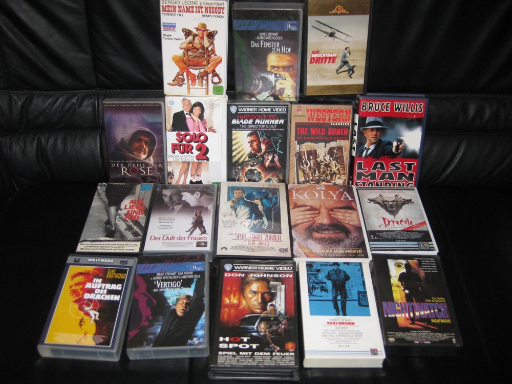 VHS Spielfilme