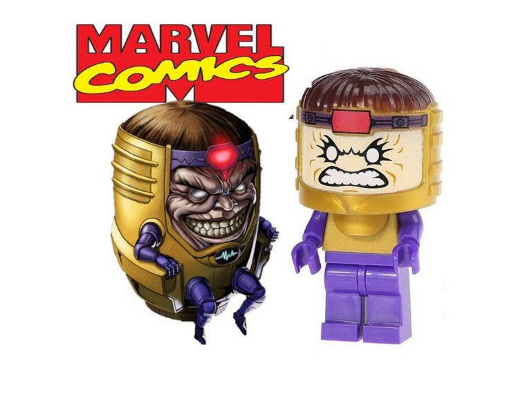 M.O.D.O.K. Marvel Minifigur lego