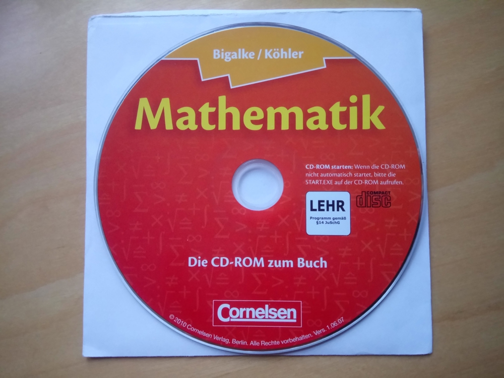 Mathematik CD-ROM zum Buch