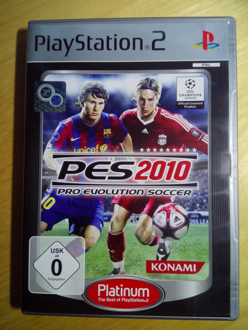 PES 2010 pro Evolution soccer Platinum