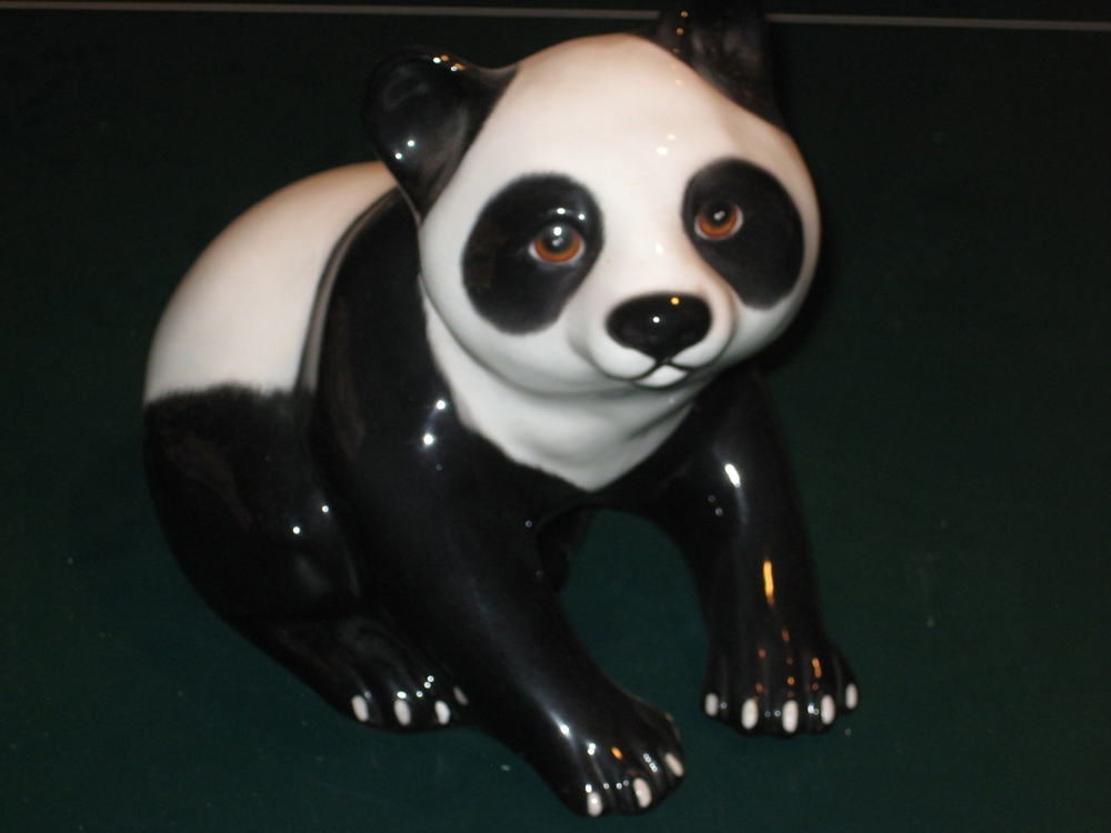Keramikfigur "Pandabär"