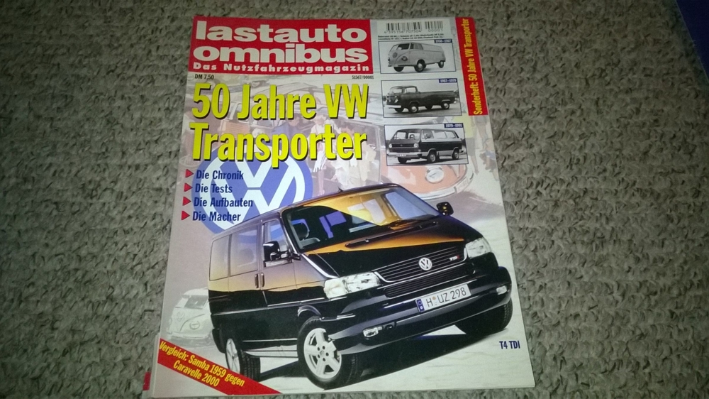 Lastauto Omnibus Sonderheft "50 Jahre VW Transporter"