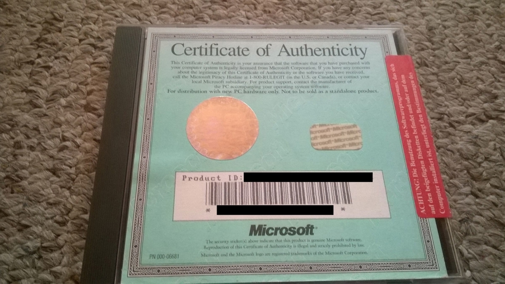 Für Sammler: Microsoft Plus OEM (für Windows 95)